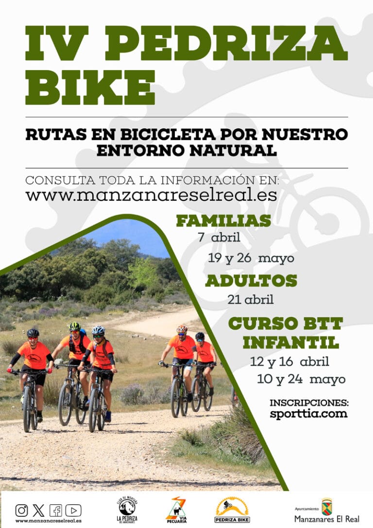 La Pedriza Bike 2024 Rutas en bicicleta para adultos y familias cursos para ninos 768x1086