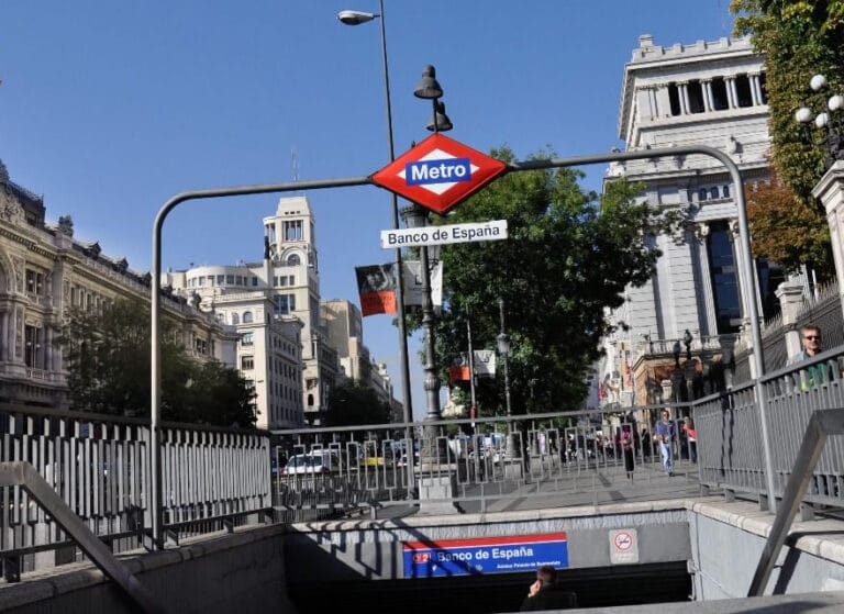 Metro Banco de Espana 768x559