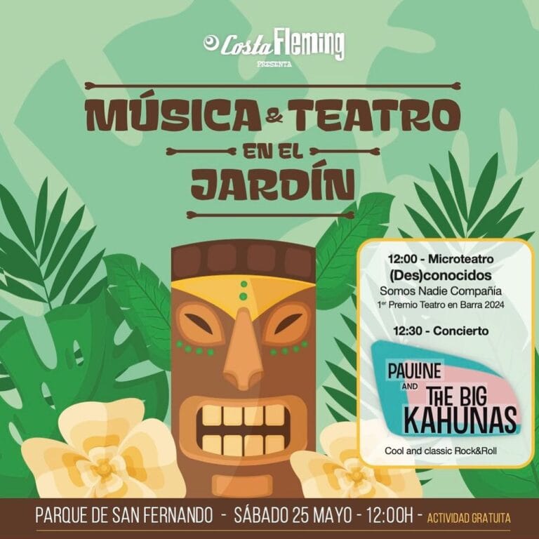 Musica y Teatro en el Jardin Costa Fleming 768x768