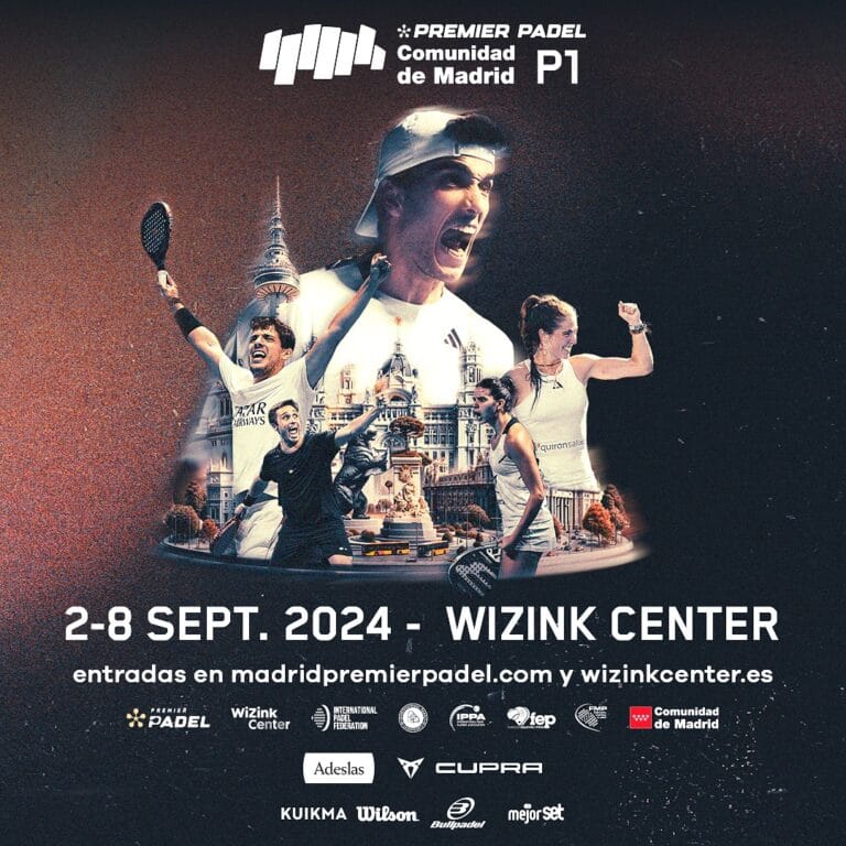Premier Padel P1 Comunidad de Madrid en Wizink Center 768x768