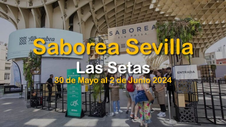 Saborea Sevilla Mercado gastronomico de Cervezas Alhambra 768x432