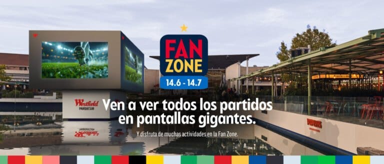 4 Pantallas gigantes en el lago Fan Zone en Parquesur 768x328