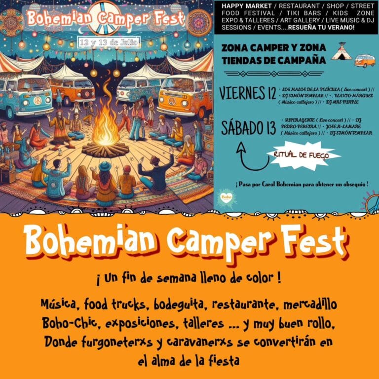 Bohemian Camper Fest en Cadiz 768x768