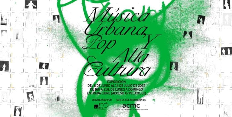 Exposicion Musica urbana Pop y Alta Cultura en Sociedad General de Autores SGAE 768x387
