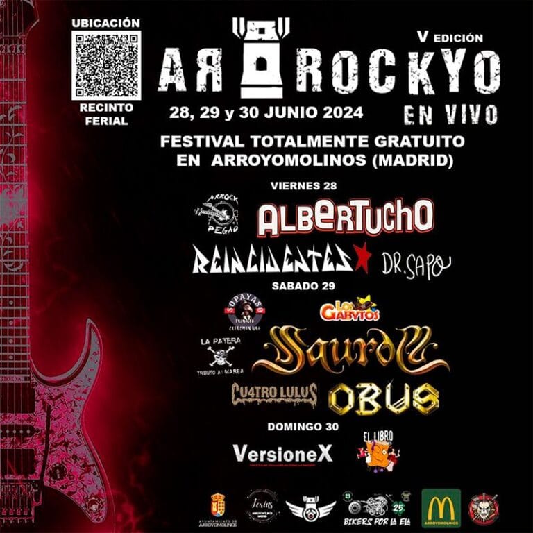 Festival Arrockyo 2024 en Arroyomolinos 768x768