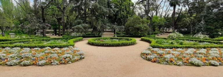 Jardines de los Palacios de la Finca Vista Alegre 768x265