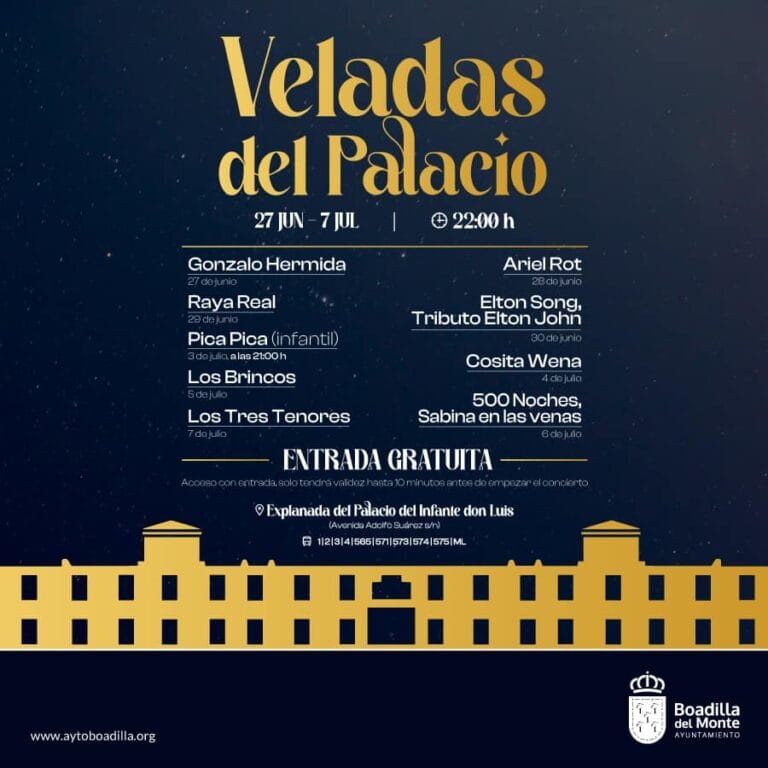 Veladas del Palacio en Boadilla del Monte 2024 768x768