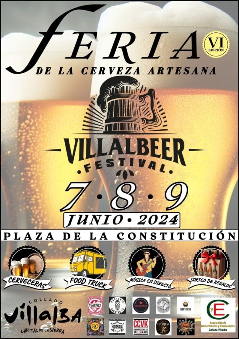 VillalBeer 2024 Feria de la Cerveza Artesanal de Villalba 768x1087