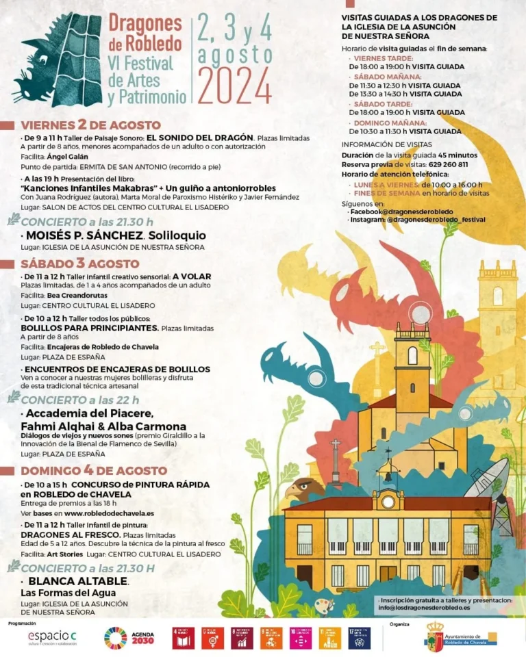 Dragones de Robledo Festival de Artes y Patrimonio en Robledo de Chavela 768x960