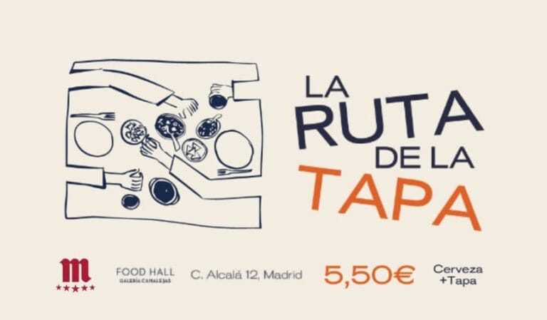 Ruta de la Tapa gourmet en el Food Hall de Galeria Canalejas 1 768x449