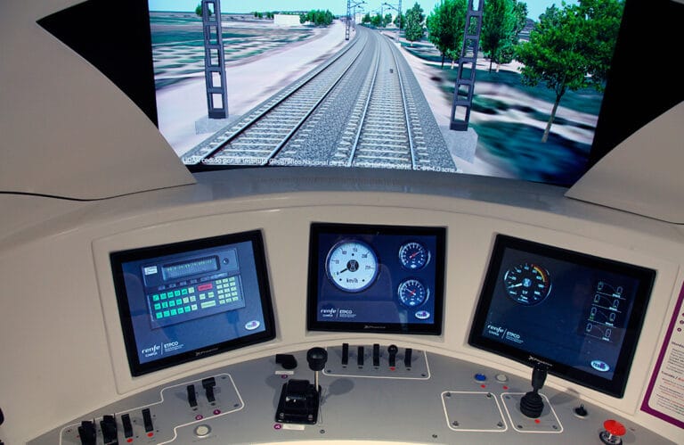 Simulador de Trenes Conduce un tren en el Museo del Ferrocarril 768x499