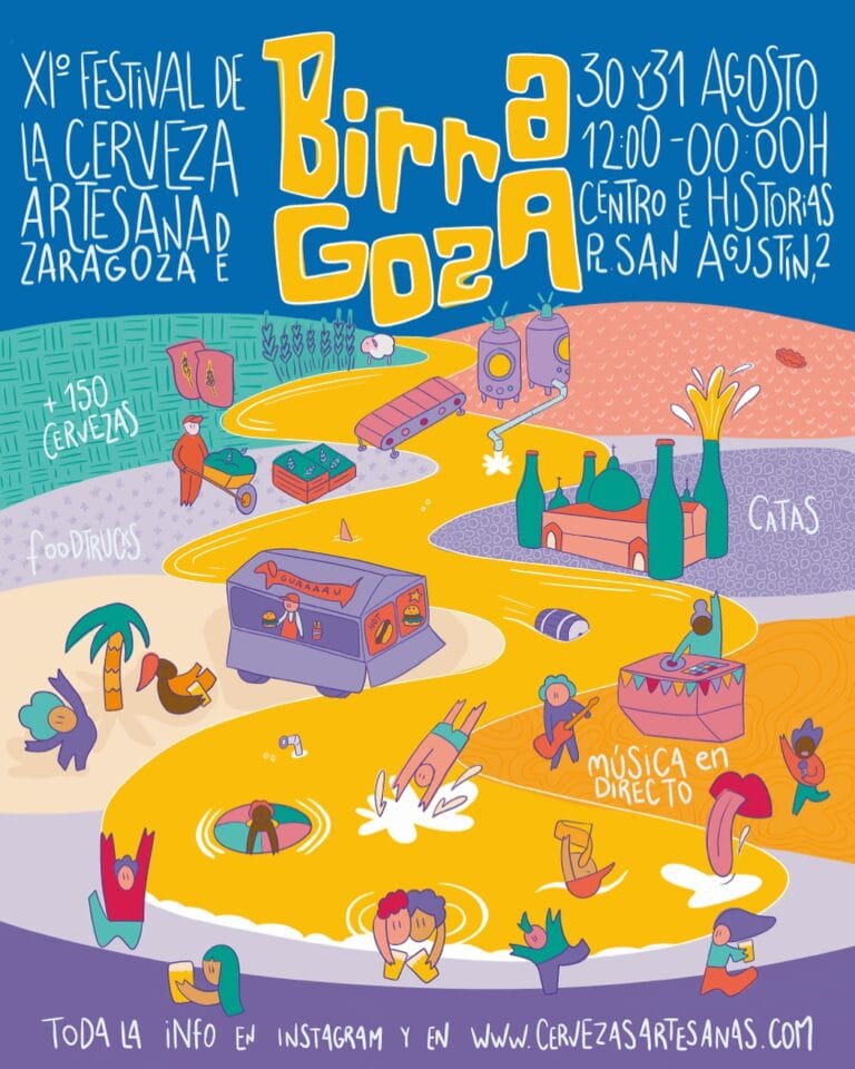 Birragoza 2024 Festival de la cerveza artesana de Zaragoza 768x960