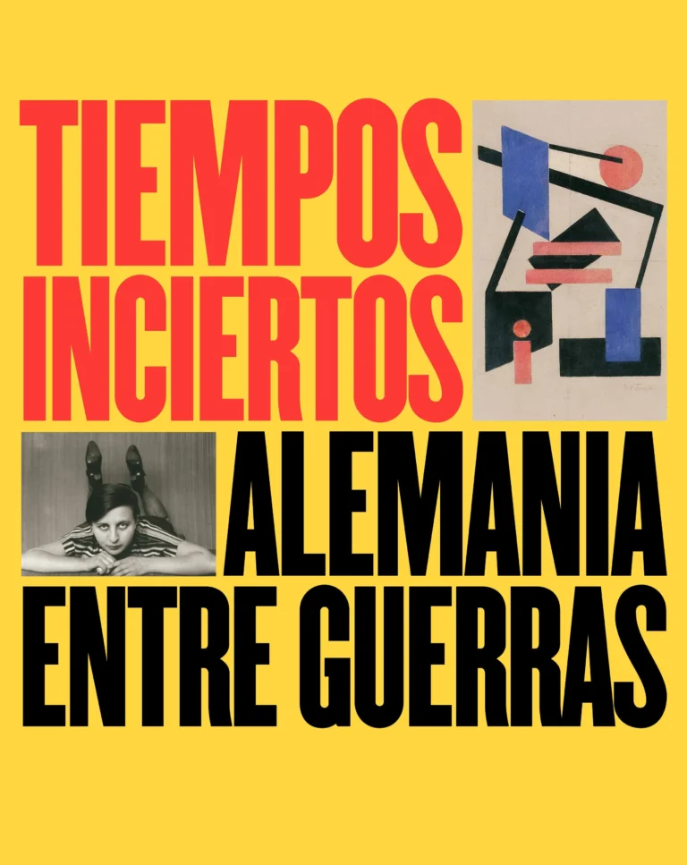 Exposicion Tiempos Inciertos Alemana entre guerras en CaixaForum Madrid 768x967