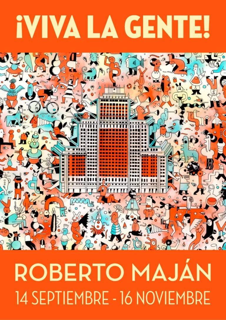 Exposicion ¡Viva la gente de Roberto Maja en La Fiambrera Art Gallery 768x1086