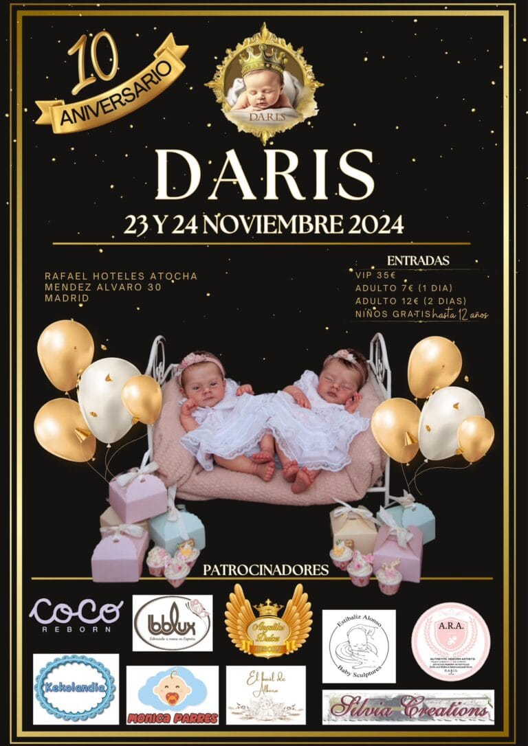 Feria DARIS Dolls And Reborn Internacional Show 768x1086
