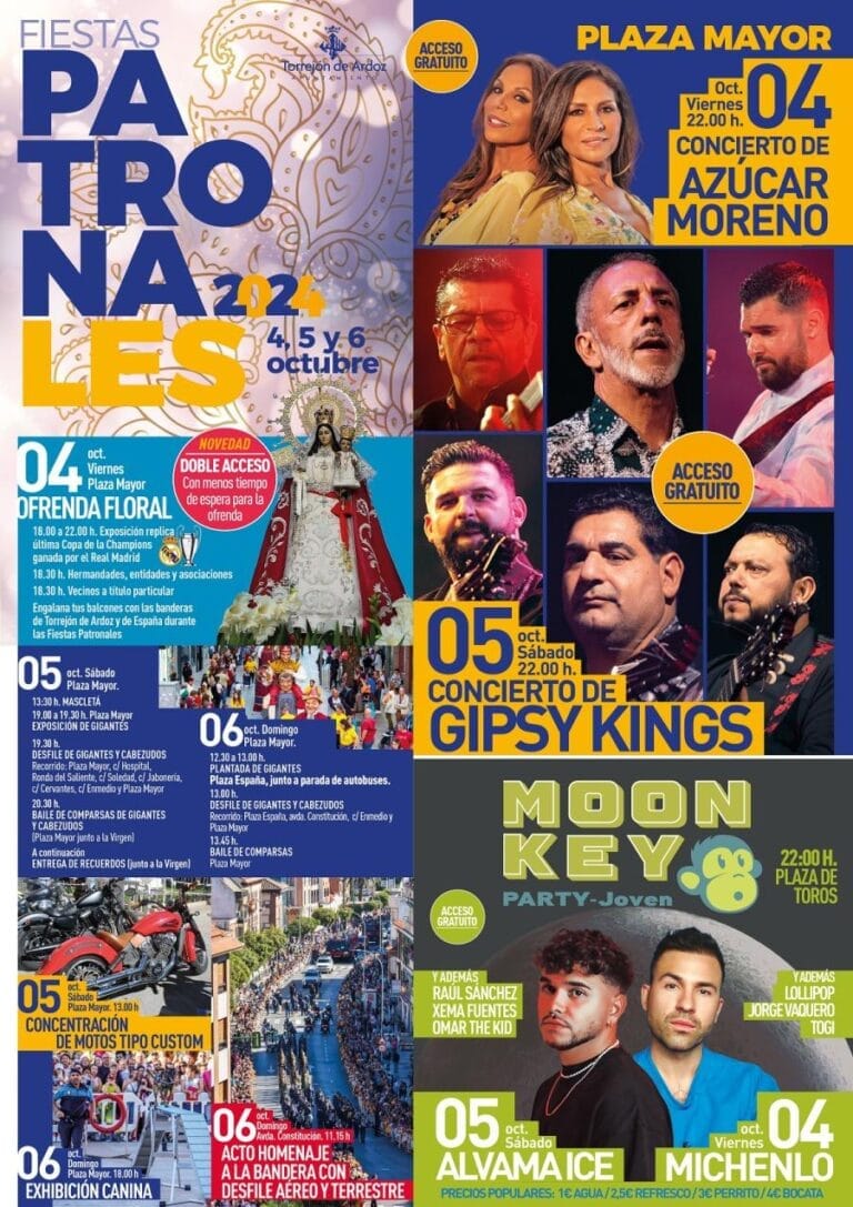 Fiestas Patronales de Torrejon de ardoz 2024 768x1087