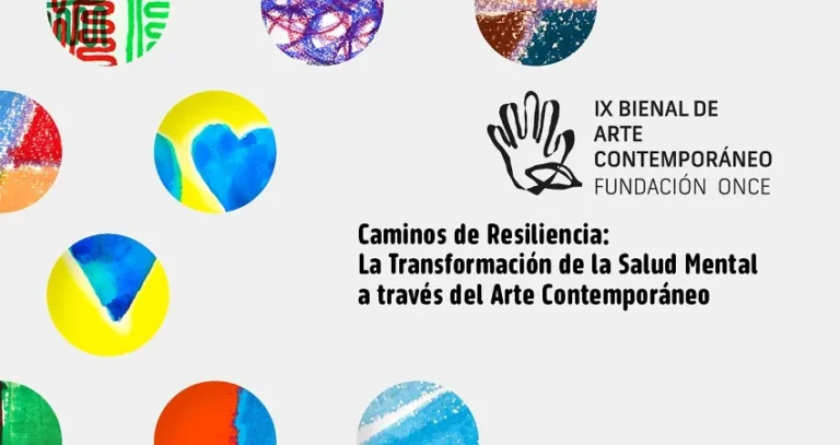 IX Bienal de Arte Contemporaneo Fundacion ONCE Caminos de resiliencia la transformacion de la salud mental a traves del arte contemporaneo 768x407