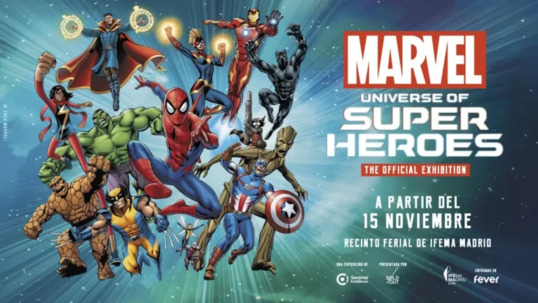 MARVEL Universe of Super Heroes en Madrid 768x432