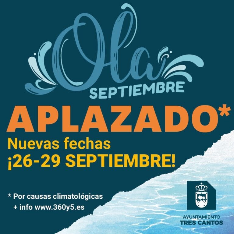 Ola Septiembre en Tres Cantos 2024 768x768
