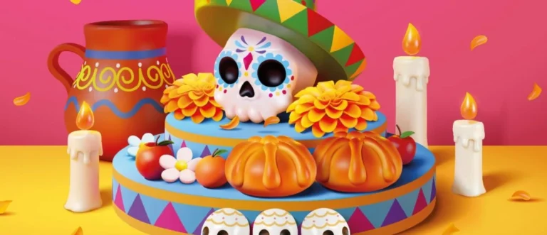 Talleres hecho a mano Dia de muertos en Casa de Mexico Madrid 768x331