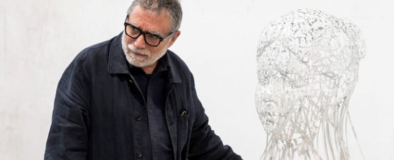 Exposicion Jaume Plensa. Materia interior en Espacio Telefonica 768x313