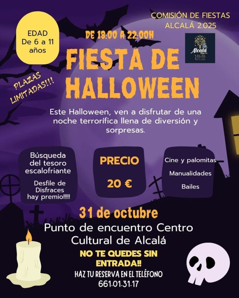 Fiesta de Halloween en Alcala de Henares 768x957