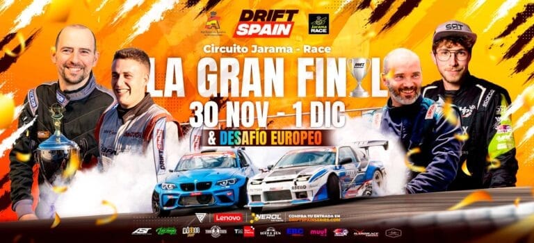 Gran Final de Drift Spain y Desafio Europeo en Madrid 768x350