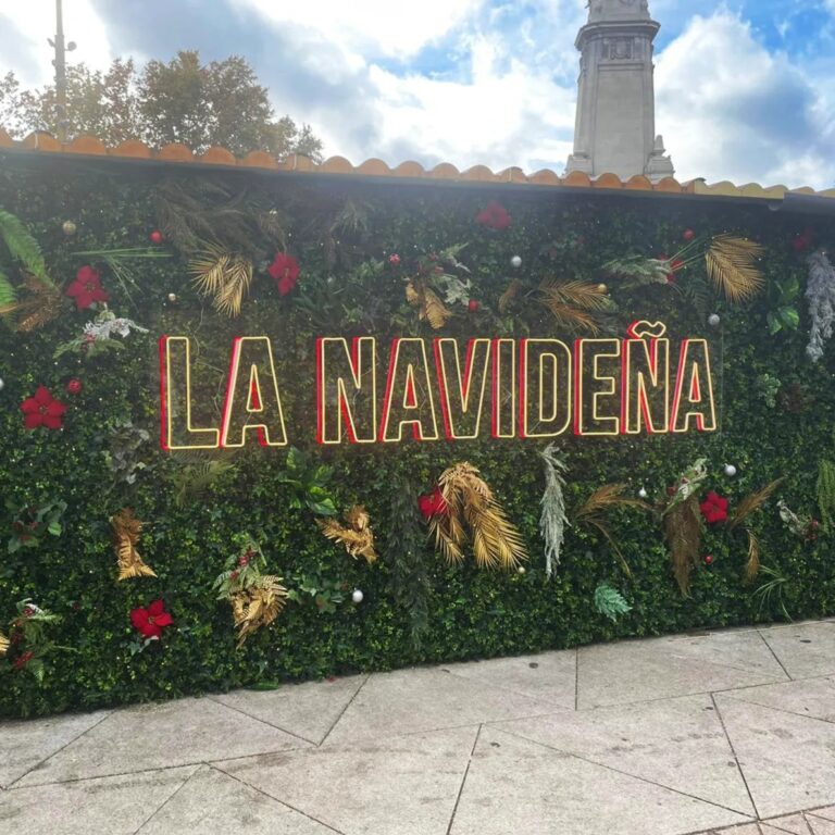 La Navidena Mercado de Navidad y Pista de Hielo en Plaza de Espana Madrid 4 768x768
