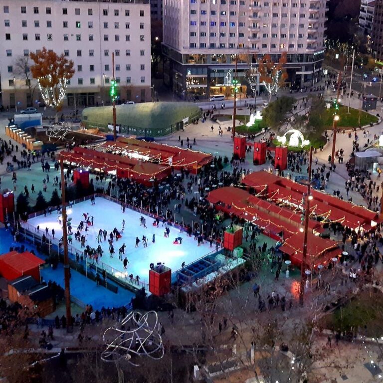 La Navidena Mercado de Navidad y Pista de Hielo en Plaza de Espana Madrid 6 768x768