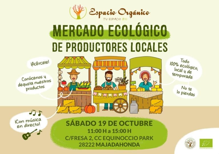 Mercado Ecologico de Productores Locales en Espacio Organico Majadahonda 768x543