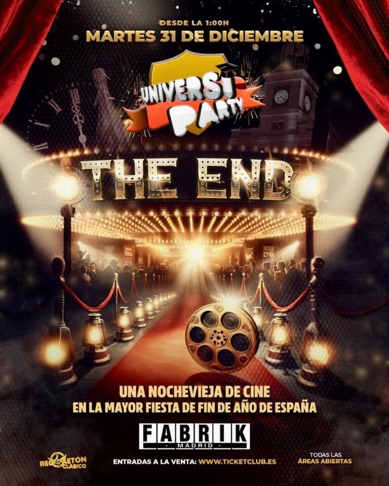 Nochevieja Universiparty 2025 en Fabrik 768x960