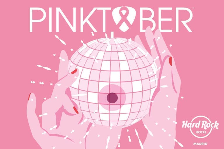 Pinktober Fiesta Solidaria en Hard Rock Hotel Madrid 768x513