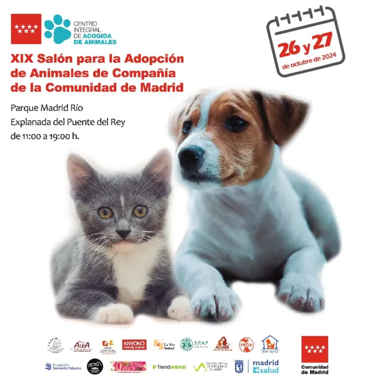 Salon para la Adopcion de Animales de Compania de la Comunidad de Madrid 768x768
