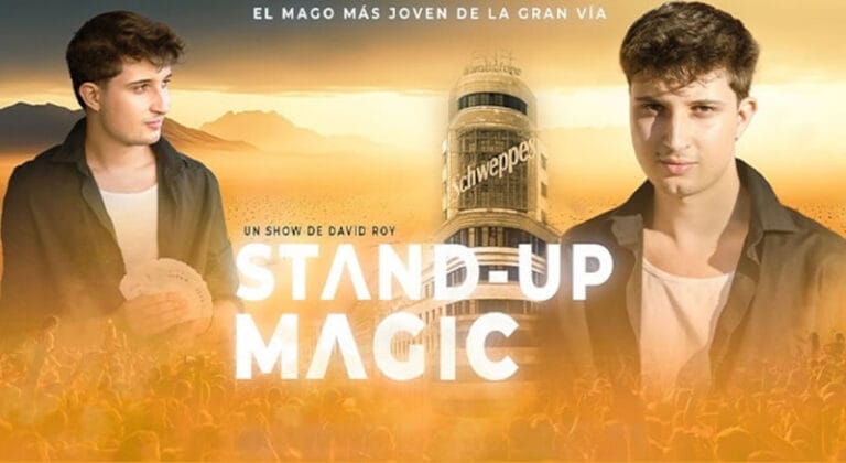 Stand up Magic Mas que cerca David Roy en Madrid 1 768x420