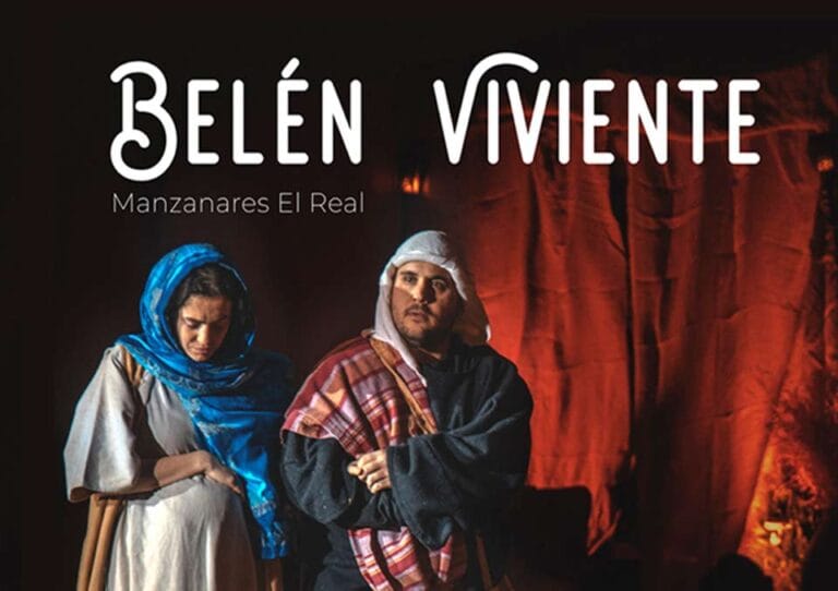 Belen viviente del Castillo de Manzanares el Real 768x542