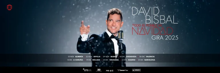 Concierto David Bisbal Todo es posible en Navidad 768x257