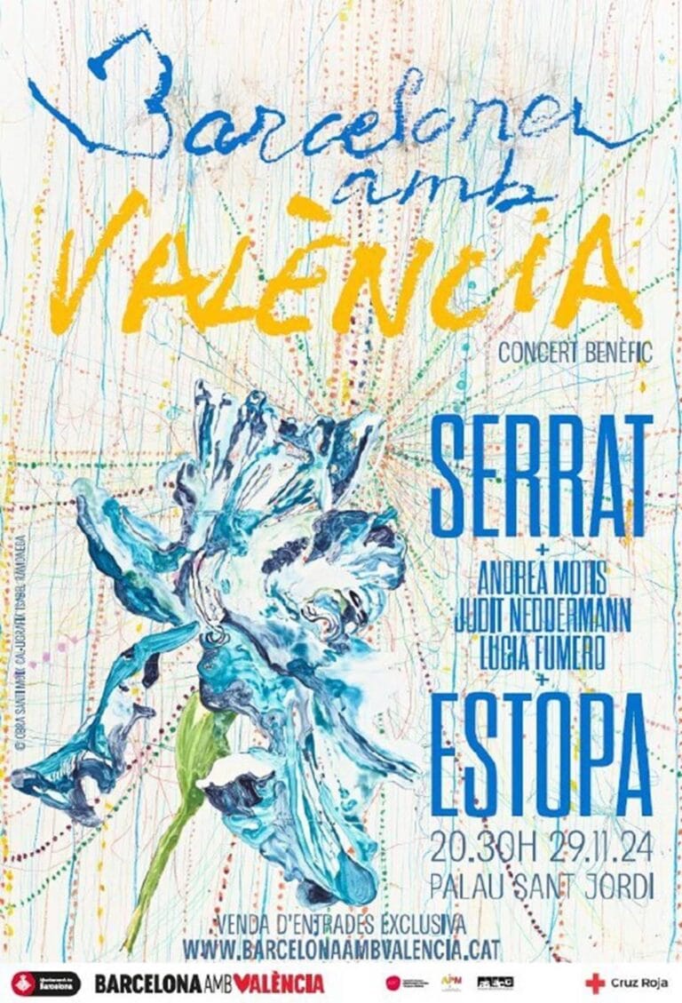 Concierto Solidario Barcelona amb Valencia con Estopa Serrat y Otros en Barcelona 768x1129