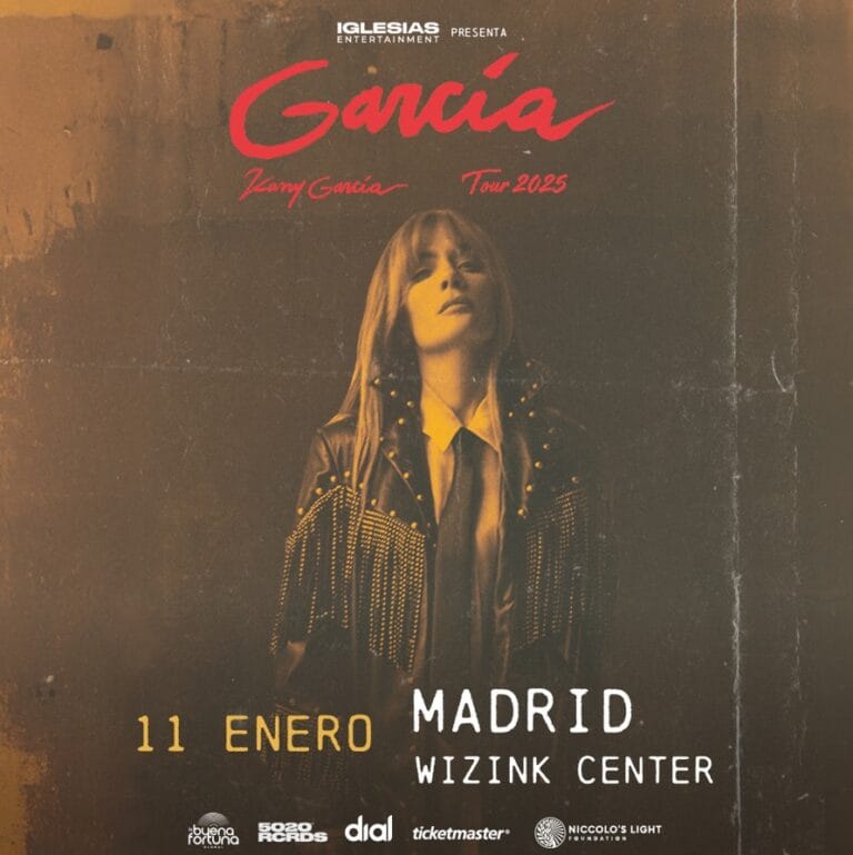 Concierto de Kany Garcia Garcia Tour en Madrid 768x769
