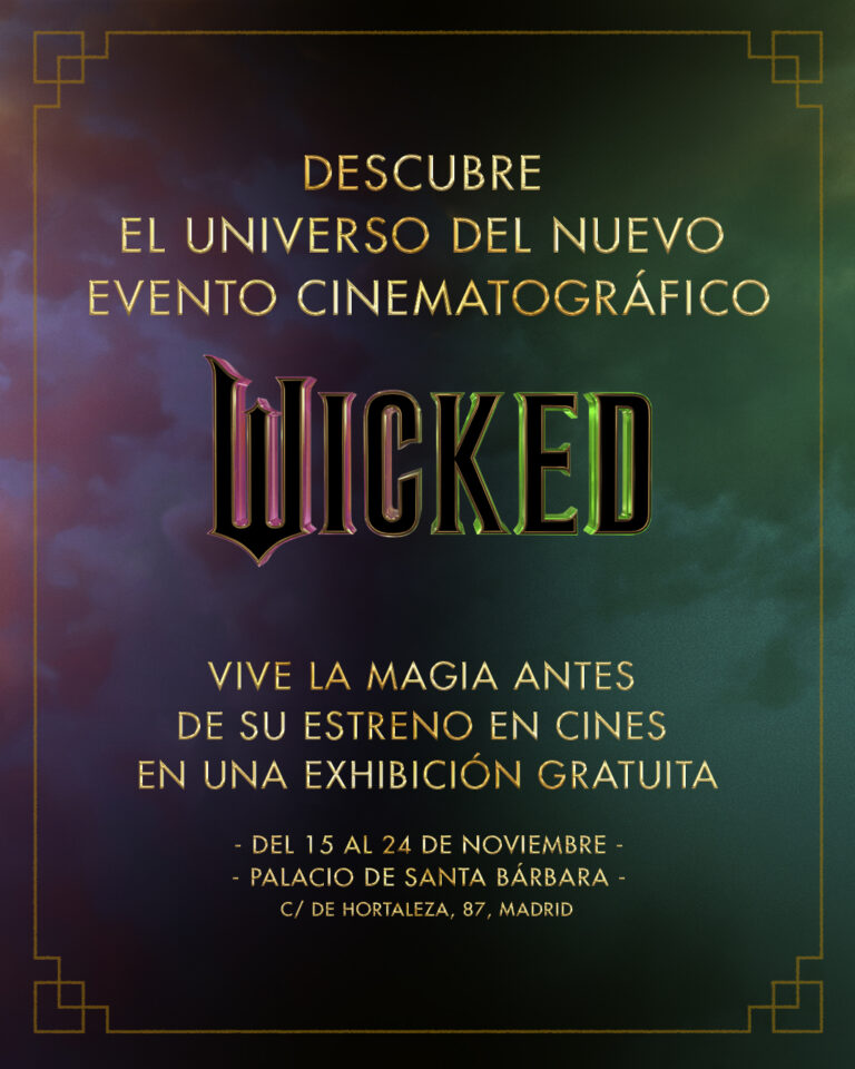Experiencia inmersiva Wicked en Madrid 768x960