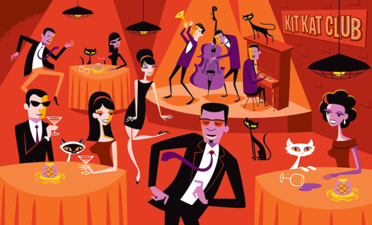 Exposicion Moon Over Madrid ¡FIESTA de Josh Agle Shag en La Fiambrera Art Gallery 4 768x465