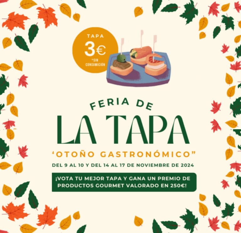 Feria de la Tapa Otono Gastronomico de Galapagar 768x741