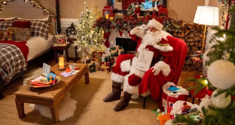 La casita de Papa Noel en BLESS Hotel Madrid 768x408