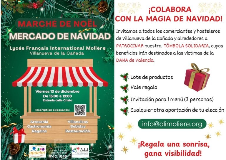 Mercado Navideno Liceo Frances Moliere de Villanueva de la Canada 768x545