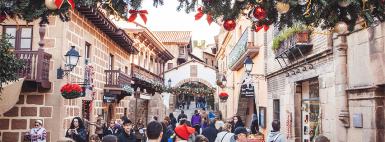Poble Espanyol en Barcelona 8 768x284