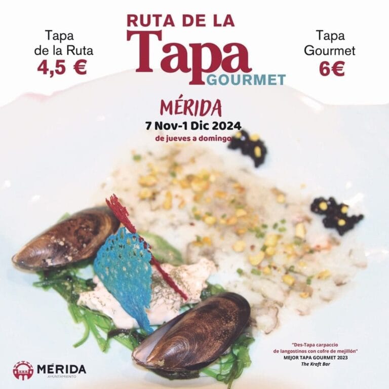Ruta de la Tapa Gourmet de Merida 768x768