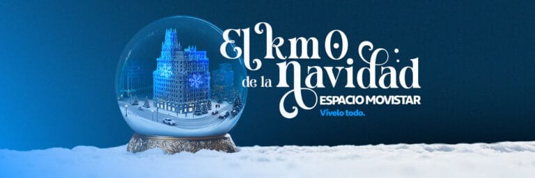 El Km 0 de la Navidad en Espacio Movistar 768x256