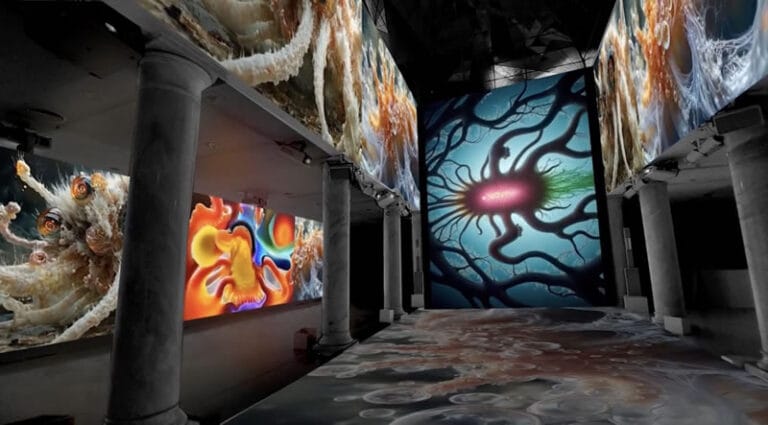 Exposicion Inmersiva ArtFutura IA El futuro se adelanta en Madrid 768x425