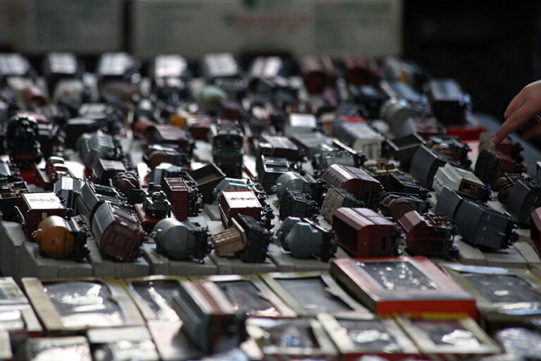 Mercadillo de modelismo en el Museo del Ferrocarril 2 768x512