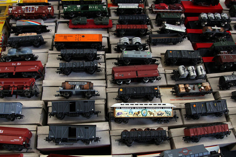 Mercadillo de modelismo en el Museo del Ferrocarril 3 768x512