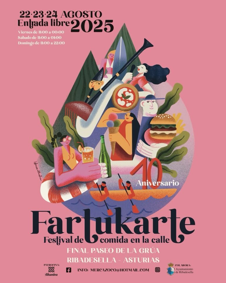 Fartukarte Street Food Festival en Ribadesella Asturias 2025 768x959